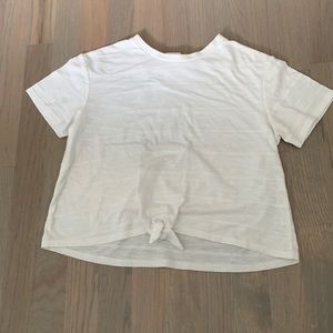 White Zara girls shirt